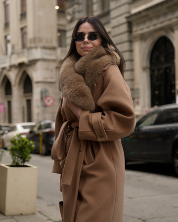 GÖKNUR ARSLAN LUNA BİANCA COAT
