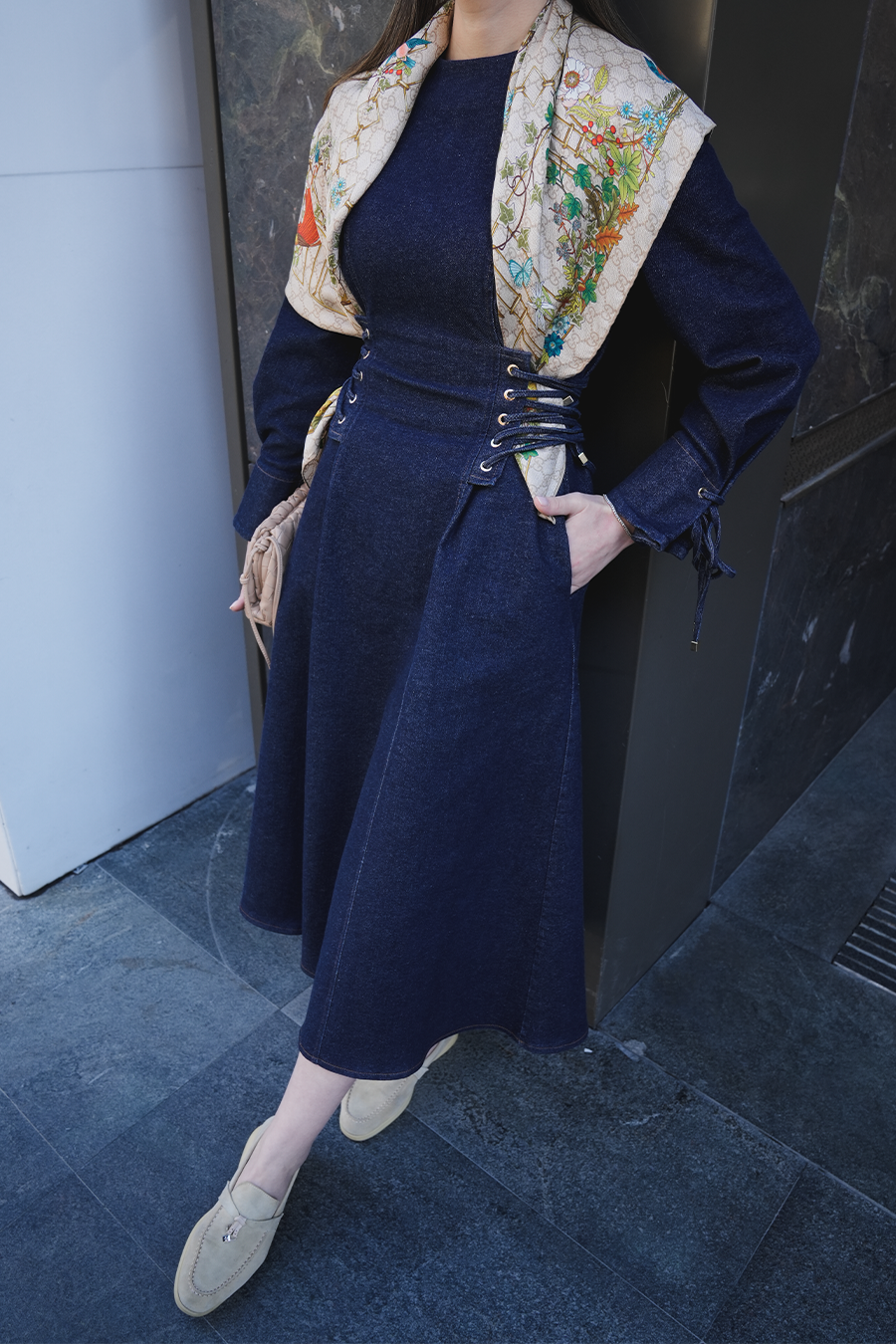 GÖKNUR ARSLAN JEAN ELBİSE