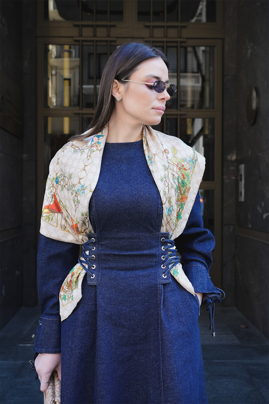 GÖKNUR ARSLAN JEAN ELBİSE