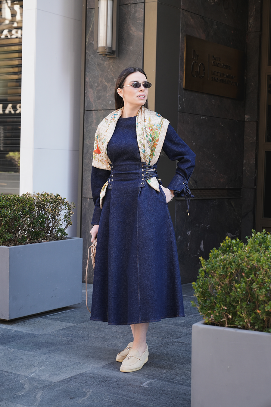 GÖKNUR ARSLAN JEAN ELBİSE