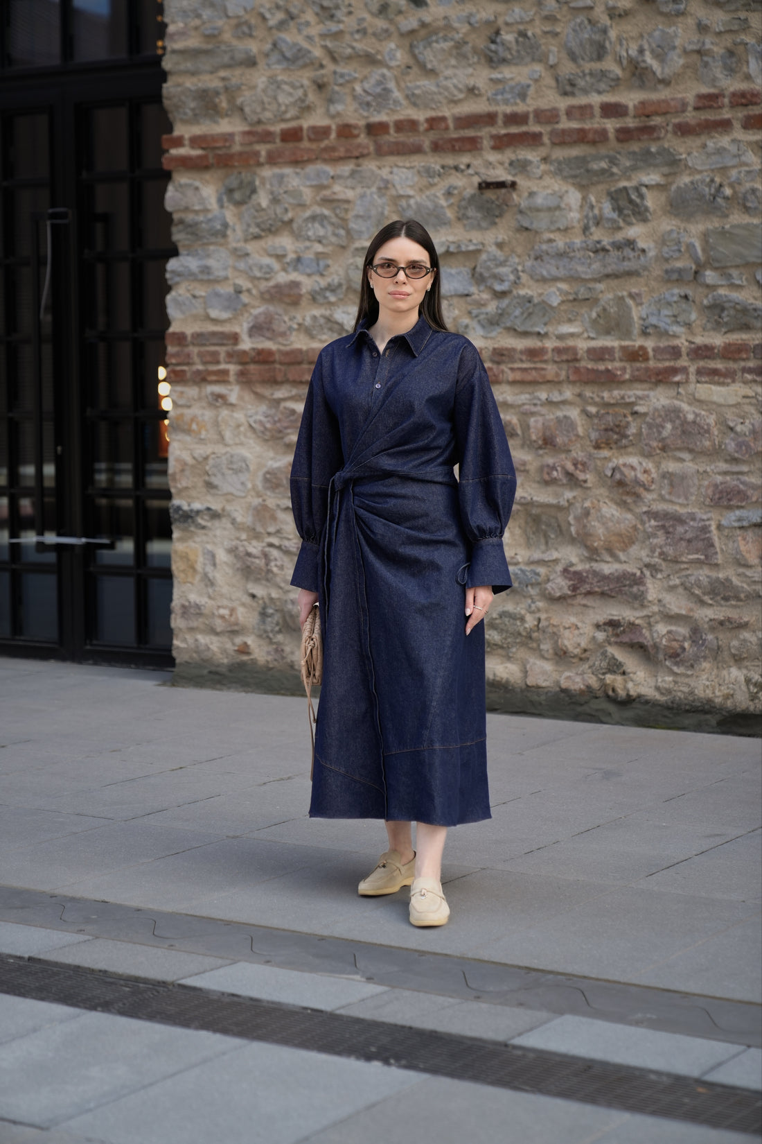 GÖKNUR ARSLAN LADY JEAN ELBİSE