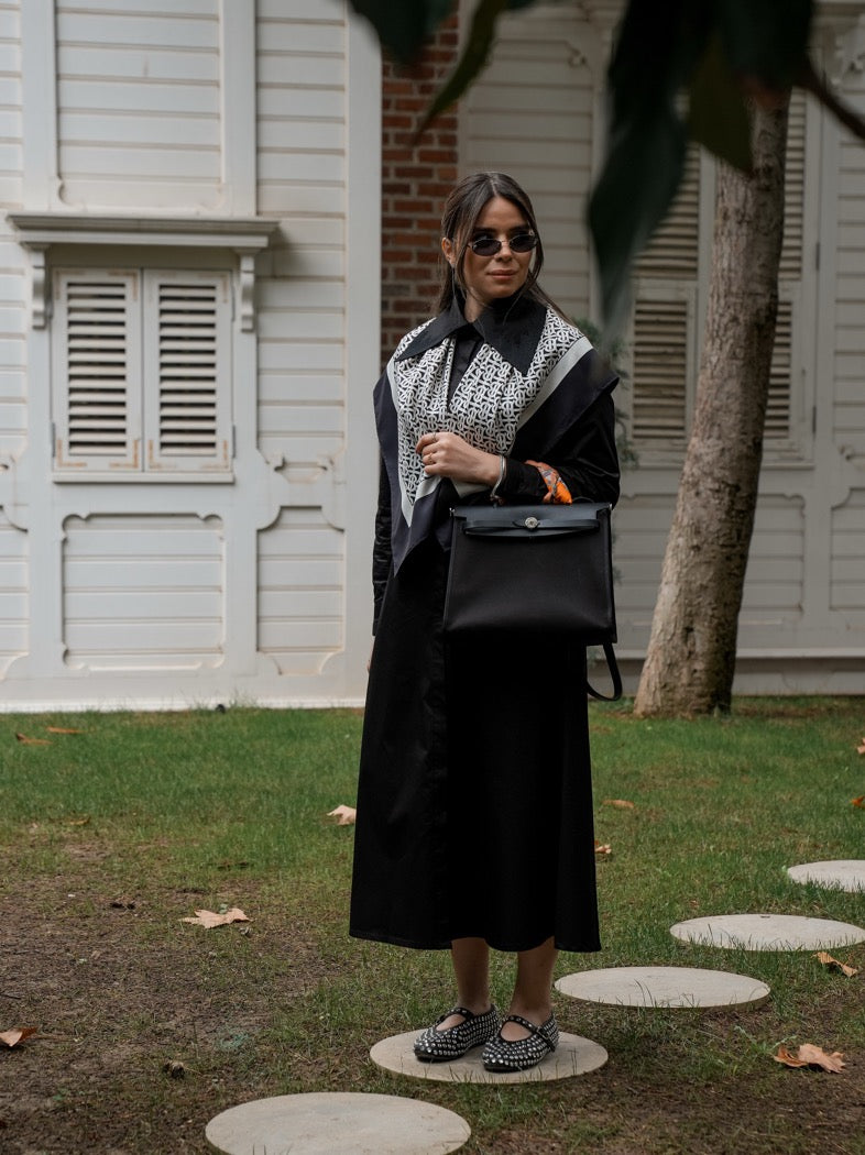 GÖKNUR ARSLAN %100 COTON ROSE ELBİSE