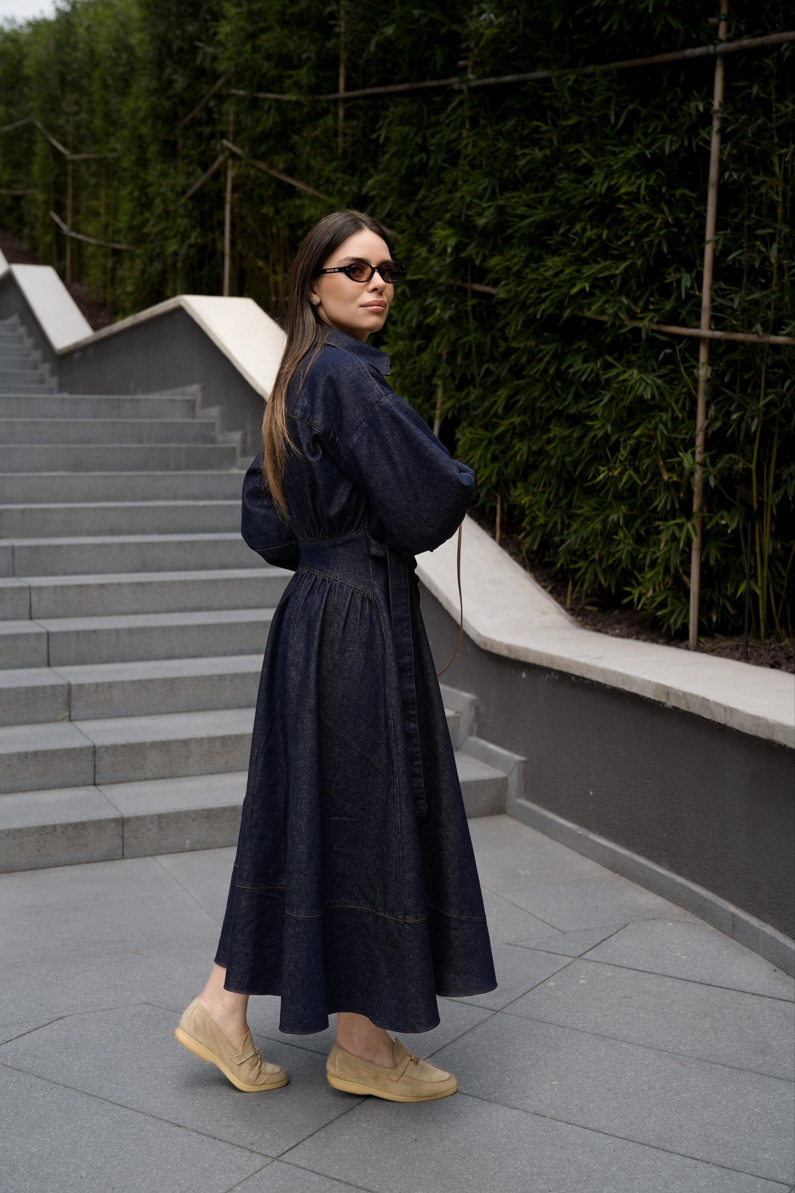 GÖKNUR ARSLAN LADY JEAN ELBİSE